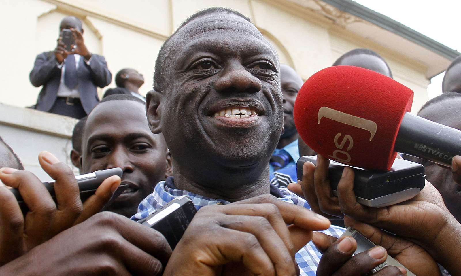 Uganda's veteran opposition leader says he won't run in 2021