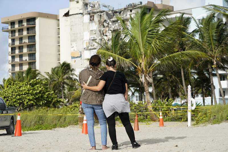 Experts urge those suffering trauma from condo collapse images to address feelings