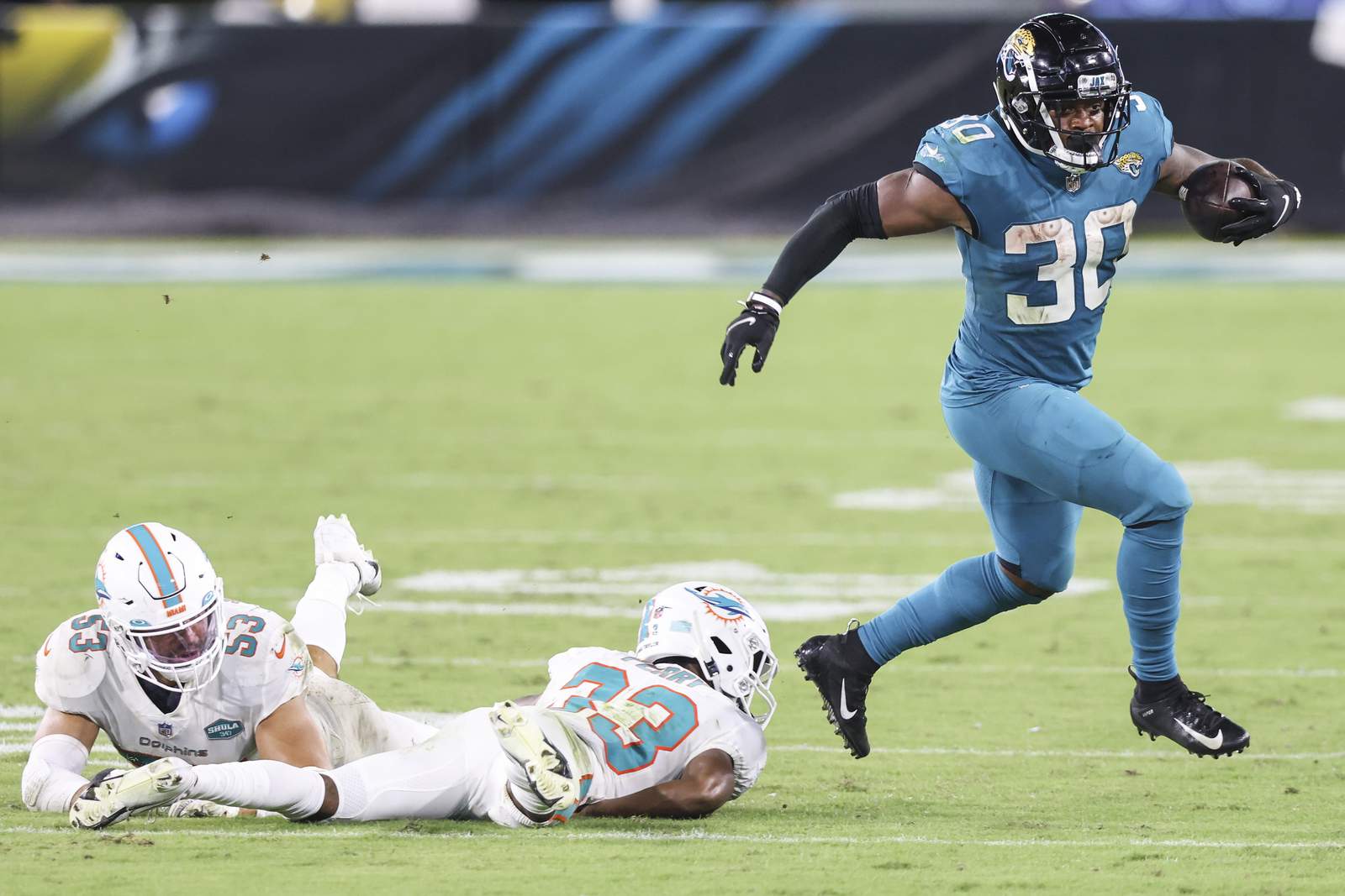 Jaguars’ bright spot, running back James Robinson, wins offensive rookie of month honor