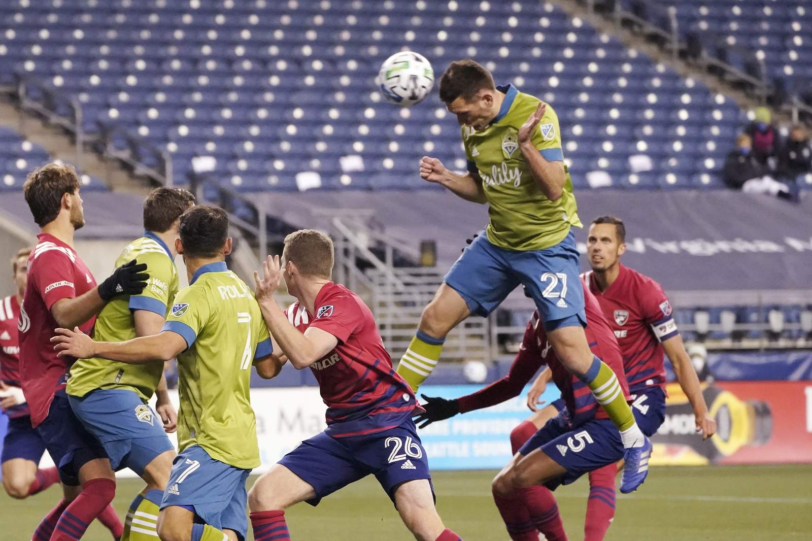 Sounders back in West final after 1-0 win over FC Dallas
