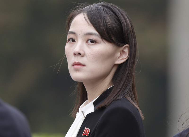 Kim's sister: NKorea willing to talk if Seoul shows respect