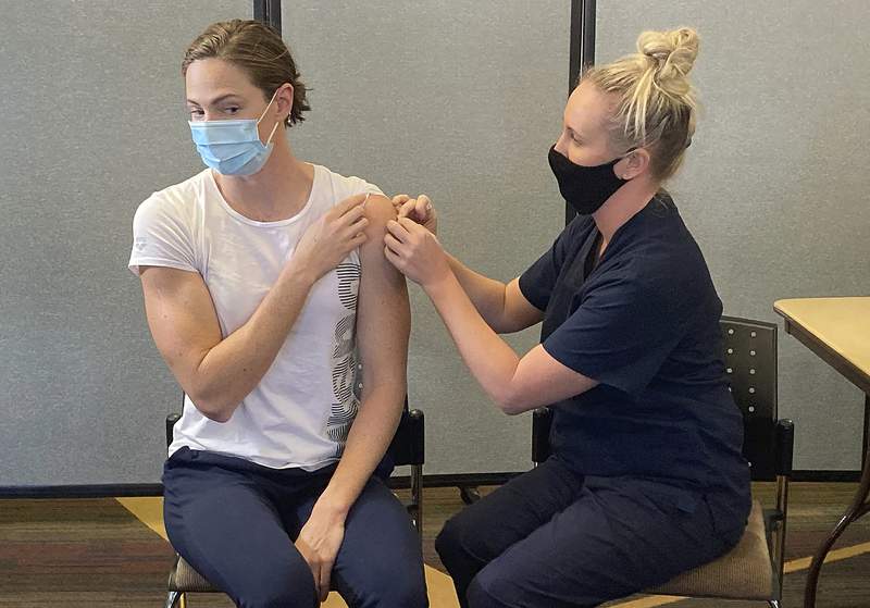 Vaccine a shot in the arm for Campbell's Olympic preparation