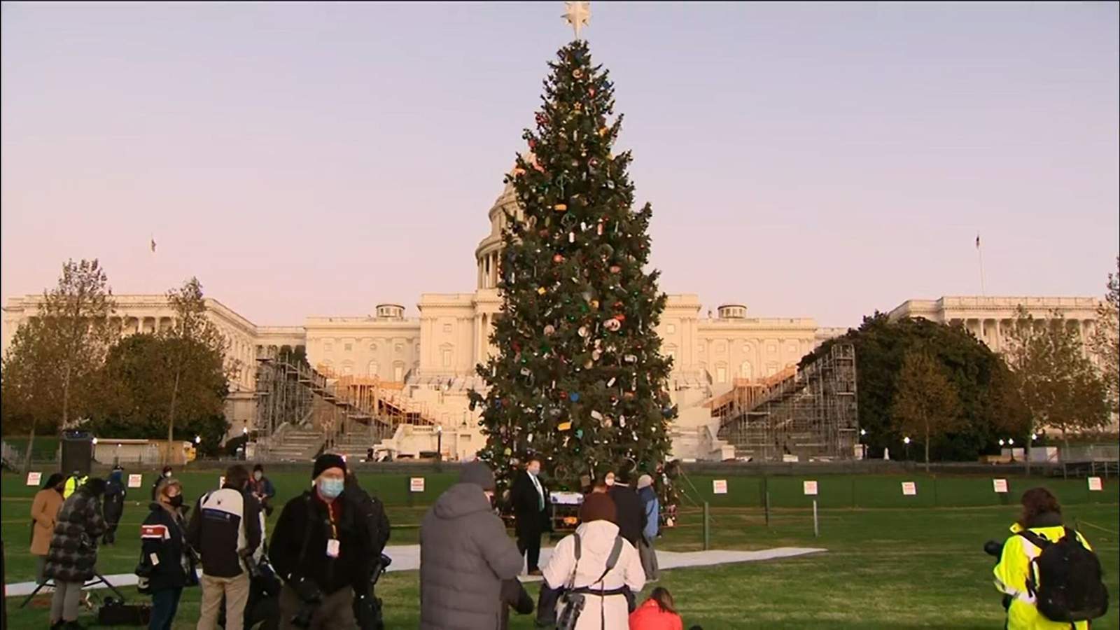 WATCH LIVE: US Capitol Christmas Tree Lighting