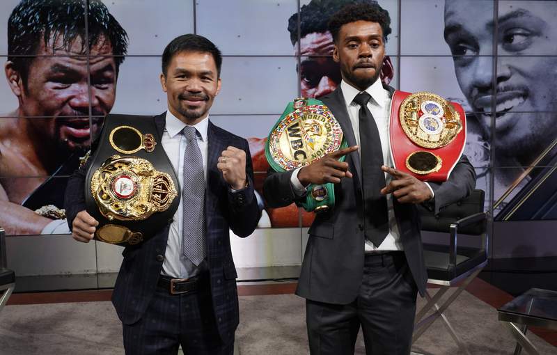 Spence drops out of Pacquiao fight with eye injury; Ugás in