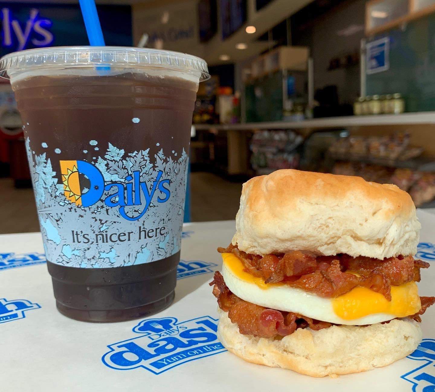Freebie: Daily’s Dash locations giveaway free specialty coffees Tuesday