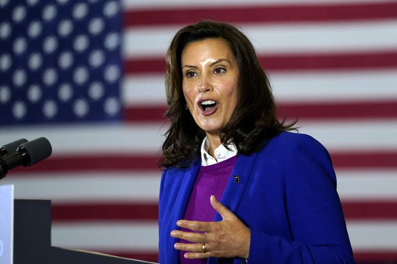 Gov. Whitmer among 7 awarded for courage by JFK Foundation